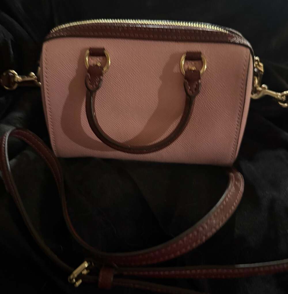 Coach Pink and Brown Satchel - Picture 8 of 13